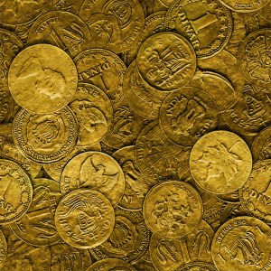 gold coins